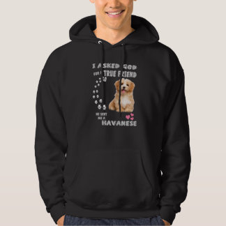 Havanese Dog Quote Mum Dad Print, Cute Bichon Hab Hoodie