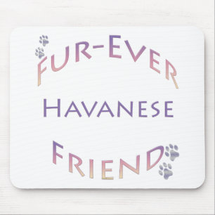 Havanese Furever Mouse Mat
