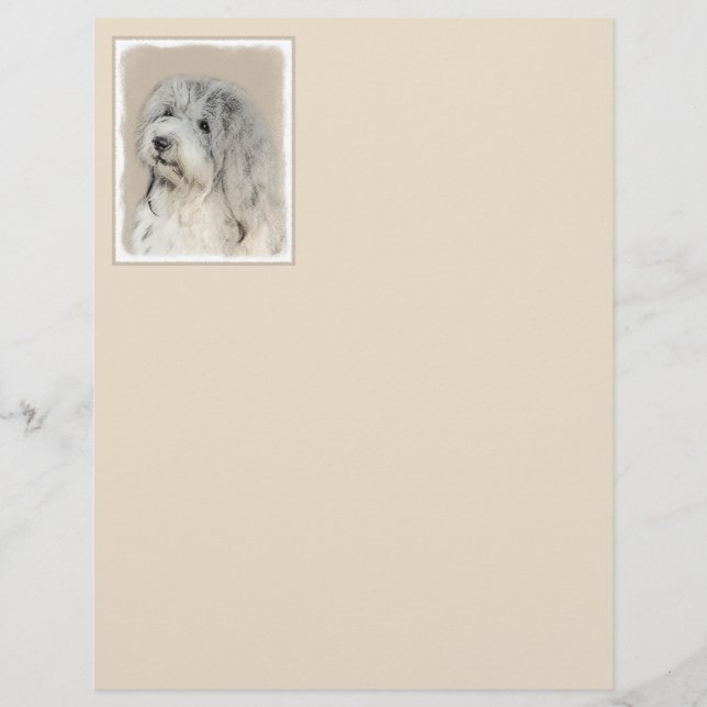 Havanese (Gold Sable) Painting - Original Dog Art (Front)