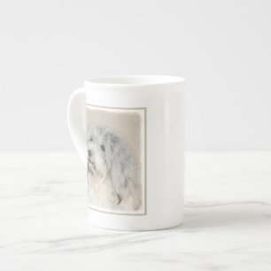 Havanese (Gold Sable) Painting - Original Dog Art Bone China Mug