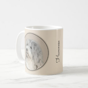 Havanese (Gold Sable) Painting - Original Dog Art Coffee Mug