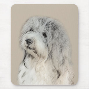 Havanese (Gold Sable) Painting - Original Dog Art Mouse Mat