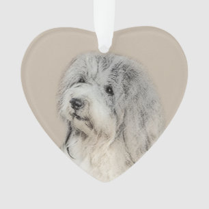 Havanese (Gold Sable) Painting - Original Dog Art Ornament