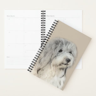 Havanese (Gold Sable) Painting - Original Dog Art Planner