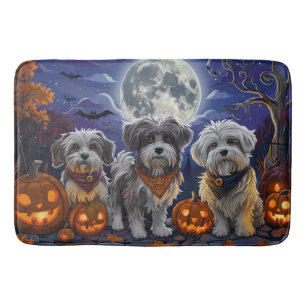 Havanese Halloween Spooky Bath Mat