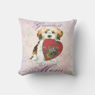 Havanese Heart Mum Cushion