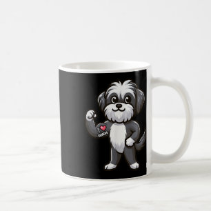 Havanese I Love Grandpa Funny Dog Tattoo Coffee Mug