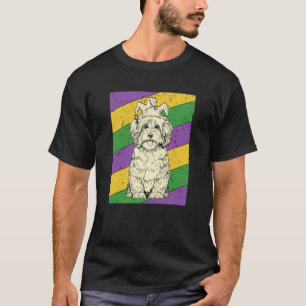 Havanese Jester Mardi Gras Dog Mom or Dad T-Shirt