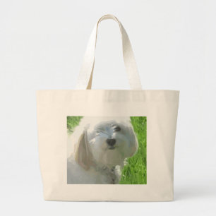 Havanese Large Tote Bag