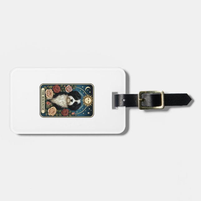Havanese Luggage Tag (Front Horizontal)