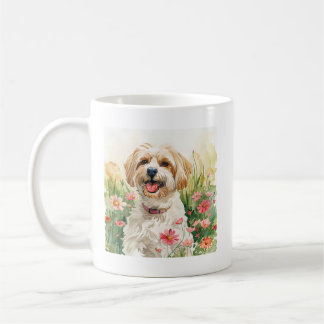 Havanese Mug – Watercolor Dog Coffee Cup