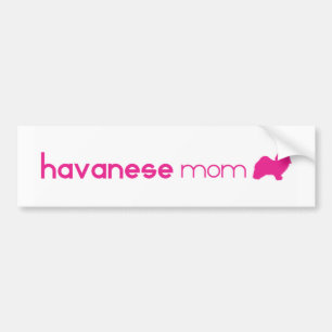 Havanese Mum Bumper Sticker