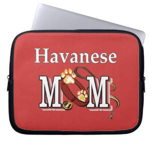 Havanese Mum Laptop Sleeve