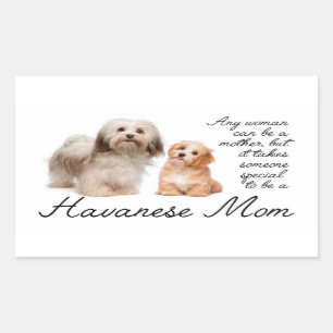 Havanese Mum Stickers