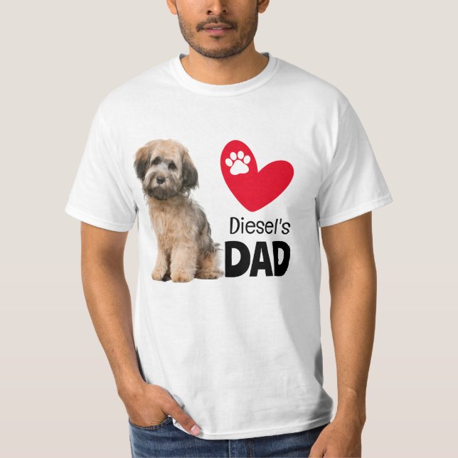 Havanese Personalised Dad T-Shirt (Front)