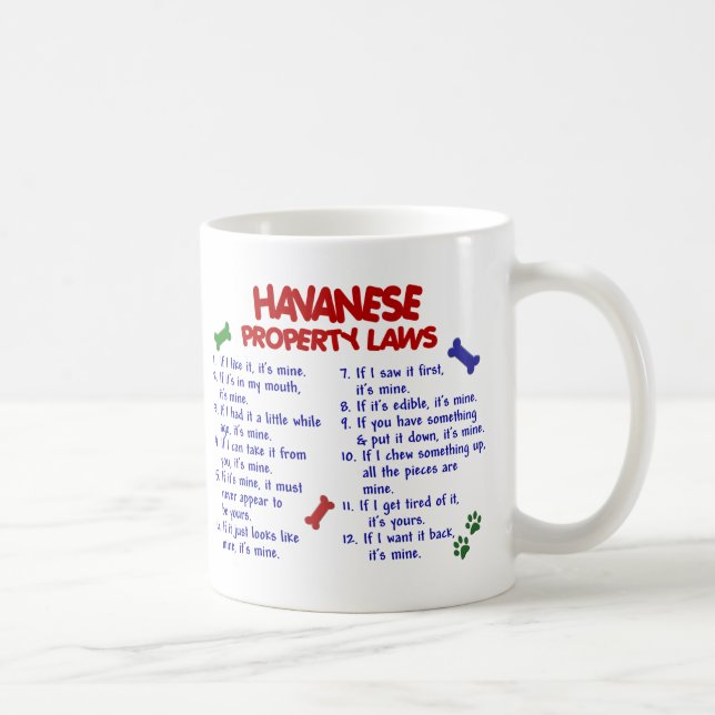 HAVANESE PL2 COFFEE MUG (Right)