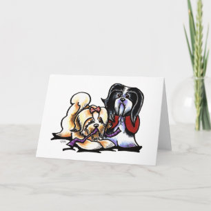 Havanese Playmates Card