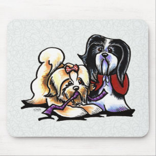 Havanese Playmates Mouse Mat