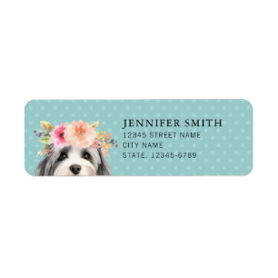 Havanese Return Address Label