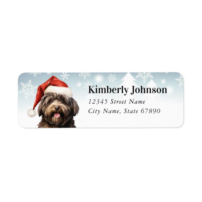 Havanese Return Address Labels (Front)