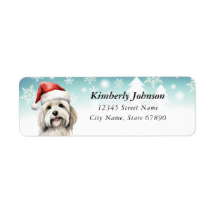 Havanese Return Address Labels
