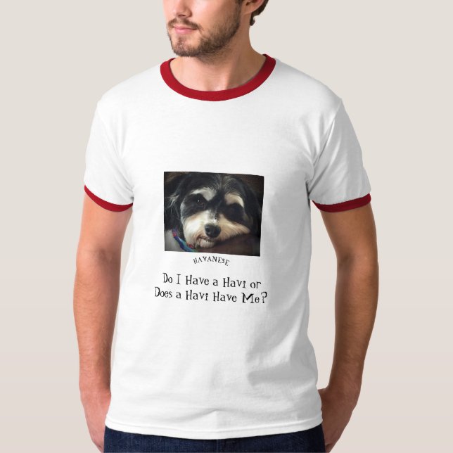 Havanese Ringer Tee (Front)