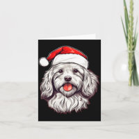 Havanese Santa Hat Christmas Dog Lovers Gift Mum