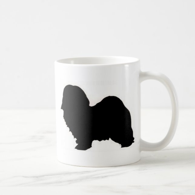 havanese silhouette coffee mug (Right)