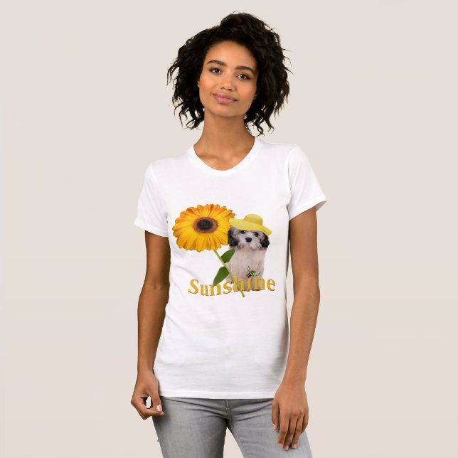 Havanese Sunshine and Daisies Shirts (Front Full)