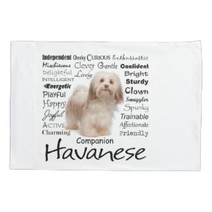Havanese Traits Pillow Case