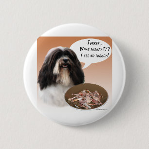 Havanese Turkey 6 Cm Round Badge