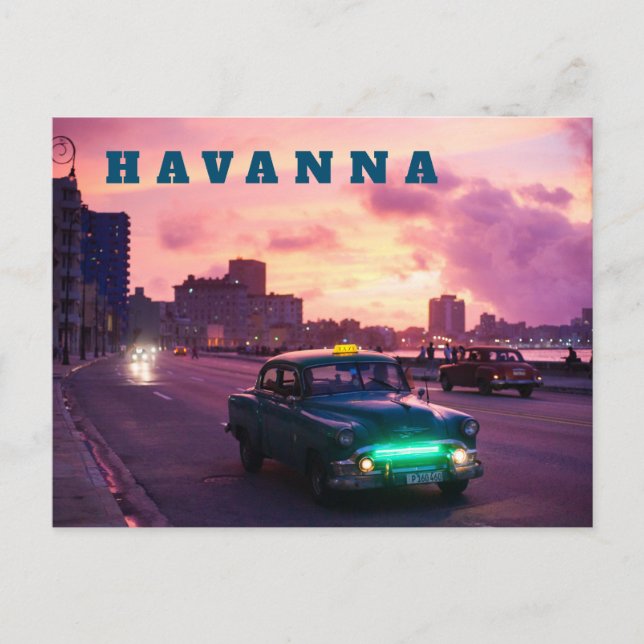 Havanna - Cuba Postcard (Front)