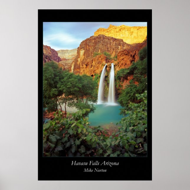 Havasu Falls Arizona Poster (Front)