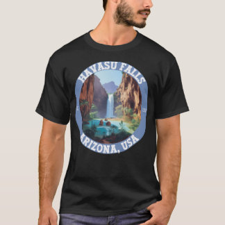 Havasu Falls Arizona Retro Vintage Amazing Outdoor T-Shirt