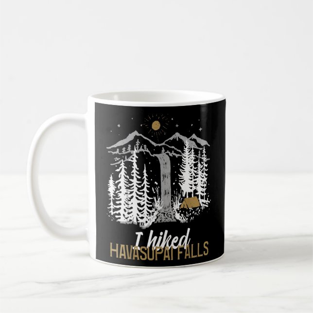 Havasu Falls Grand Canyon Arizona hiking camping - Coffee Mug (Left)