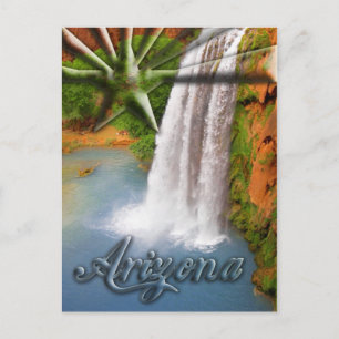 Havasu Falls, Grand Canyon, Arizona USA Postcard