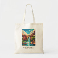 Havasu Falls Grand Canyon Travel Art Vintage