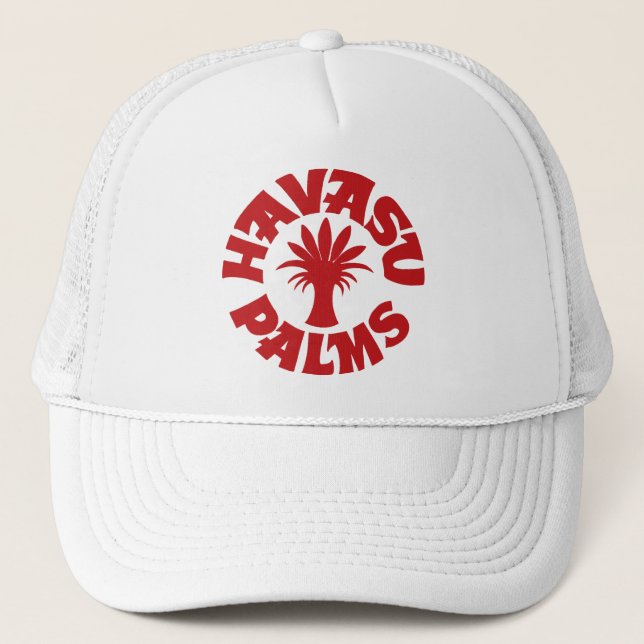 Havasu Palms Hat - Red (Front)