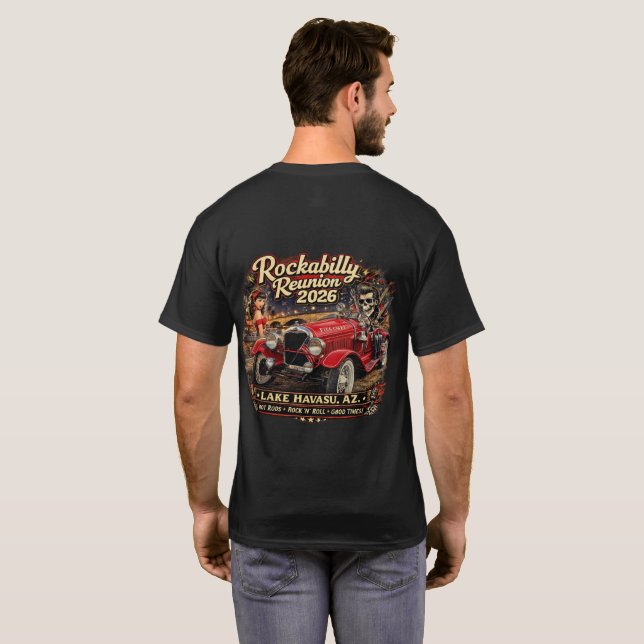 Havasu Rockabilly Reunion 2026 T-Shirt (Back Full)