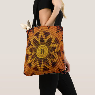 Havasupai Native American Basket w/out Monogram Tote Bag
