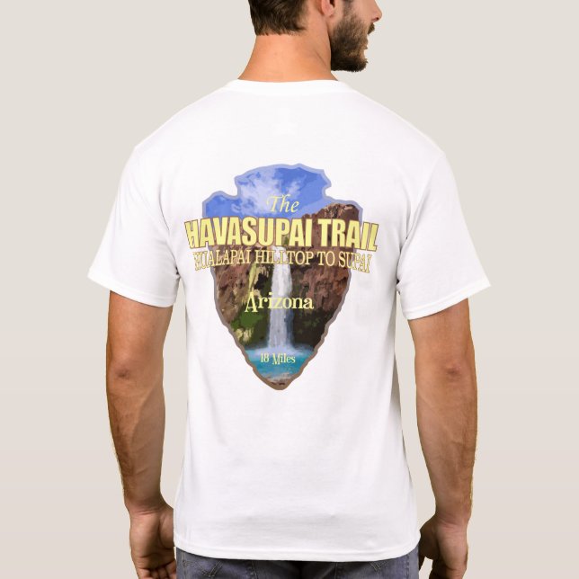 Havasupai Trail (arrowhead) T-Shirt (Back)