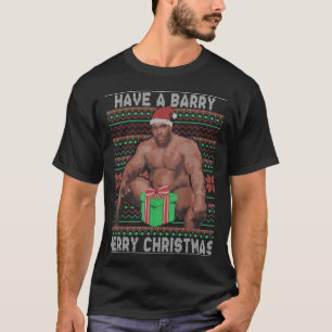 Have A Barry Merry Christmas Meme Ugly Sweater T s