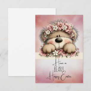 Have a BEARY Happy Easter  Card