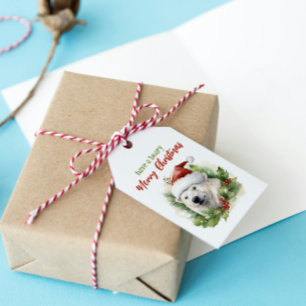 Have A Beary Merry Christmas Polar Bear Funny Gift Tags