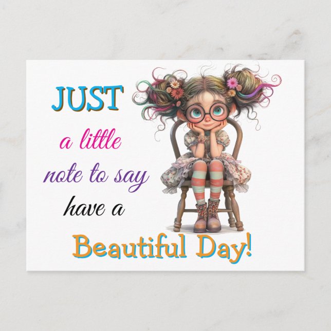 Have A Beautiful Day  Postcard (Front)