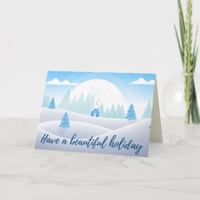 Have A Beautiful Holiday Card (Front)