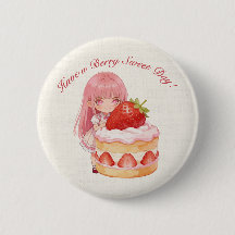 Have a Berry Sweet Day Watercolor 1st Birthday