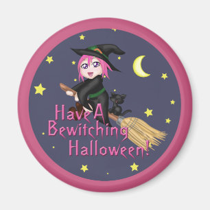 Have A Bewitching Halloween! Magnet