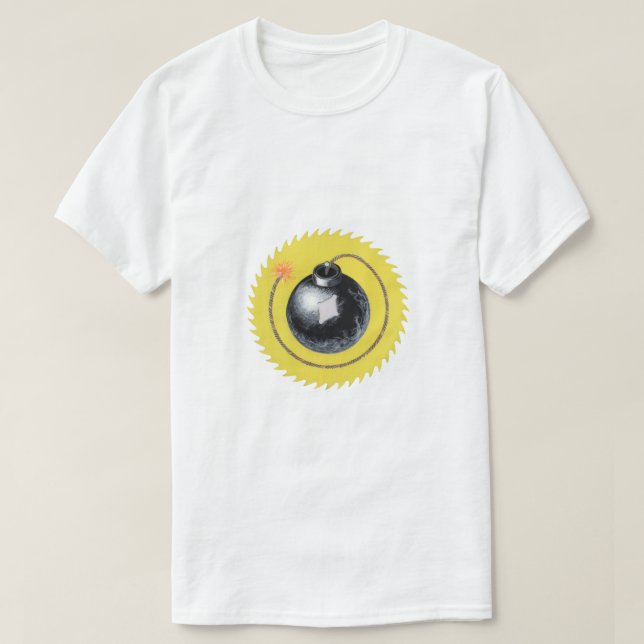 Have a Blast Lit Fuse Time Bomb T-Shirt (Design Front)