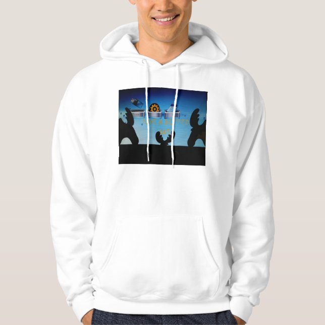 Have a Blessed Merry Christmas – A Festive Digital Hoodie (Front)